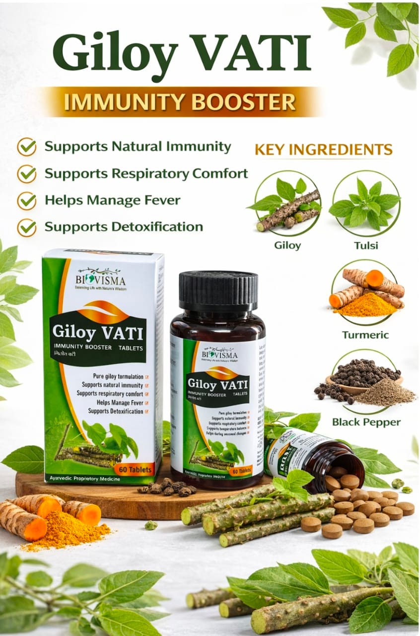 Giloy Vati Immunity Booster 60 Tablets - Image 2