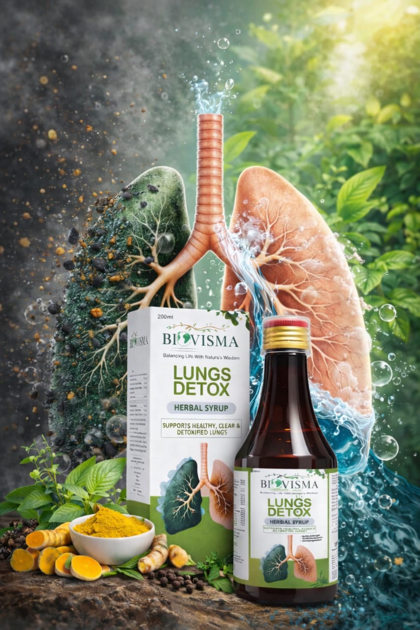 Lungs Detox Herbal Syrup for Clear & Detoxified Lungs | 200 ml - Image 2